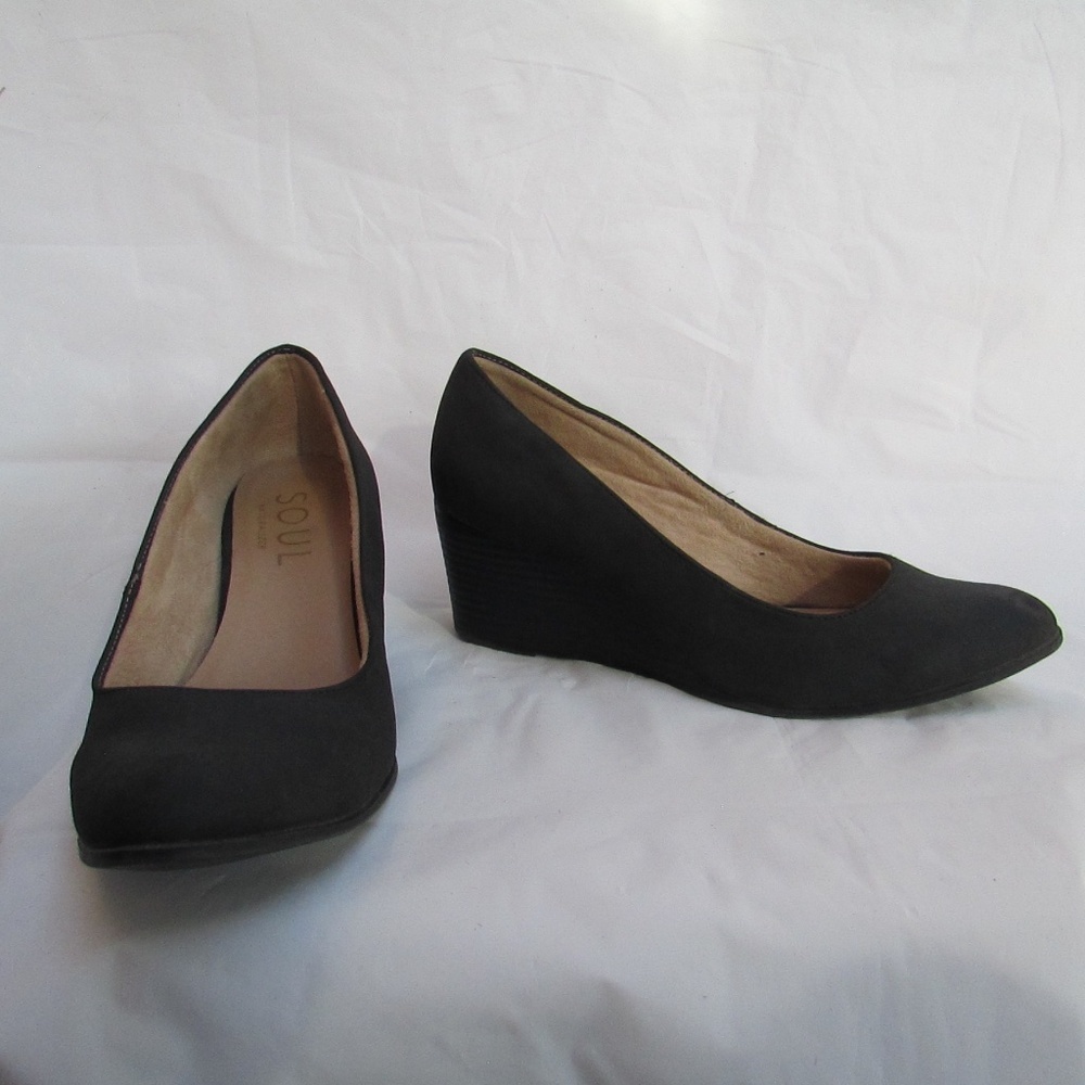 SOUL Naturalizer Black Wedges